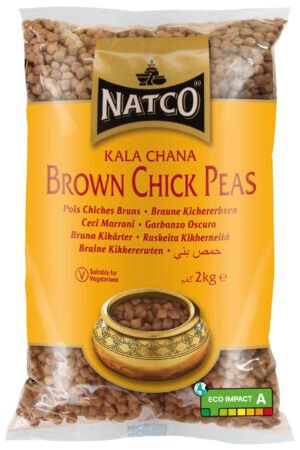 Natco Brown Chick Peas 6X2KG