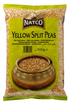 Natco Yellow Split Peas 20X500G