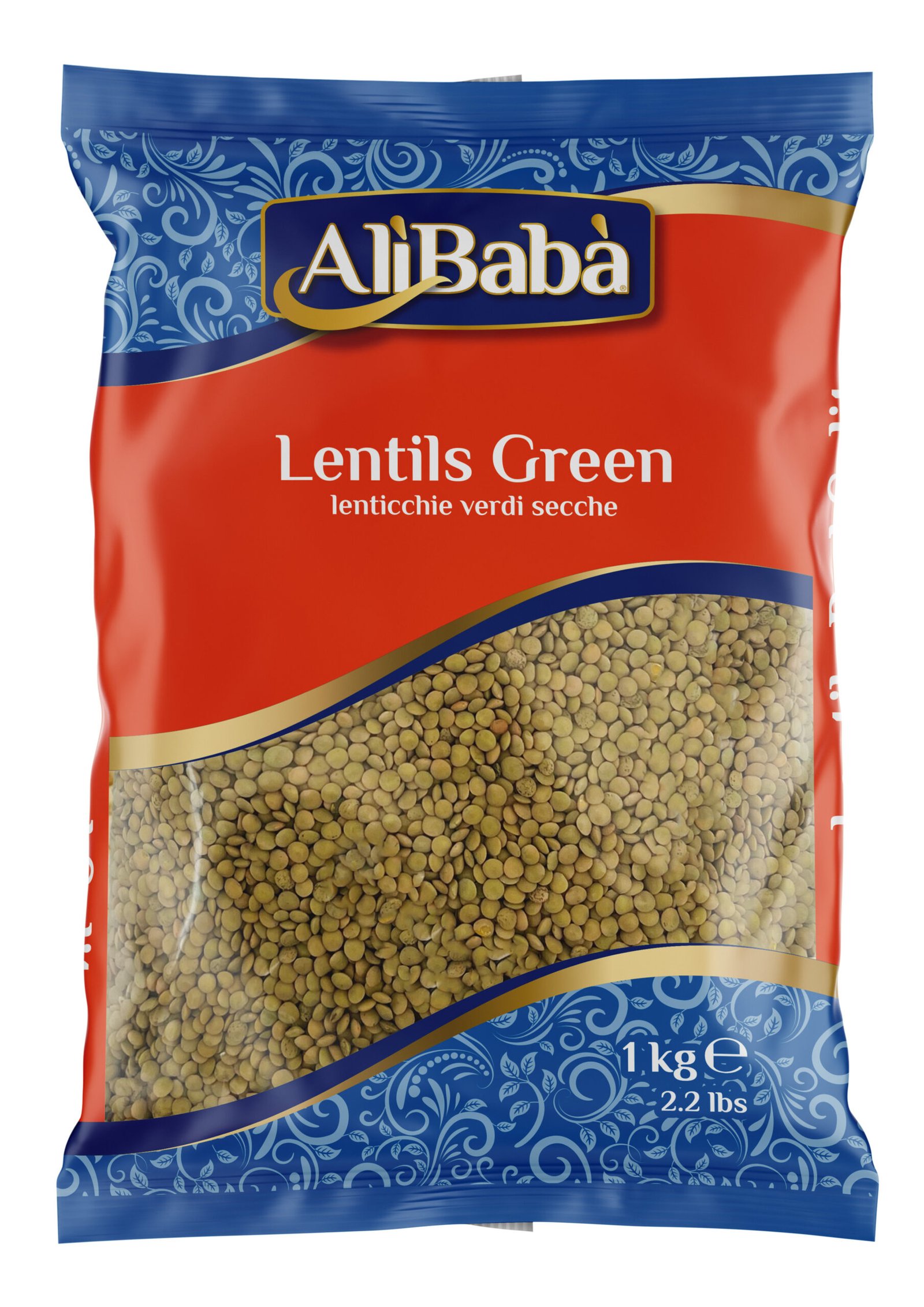 LENTILS GREEN ALI BABA 10X1KG