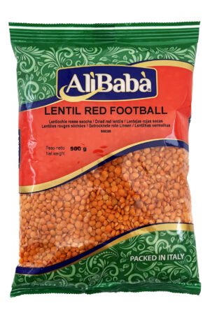 LENTILS RED FOOTBALL ALI BABA 21X500G
