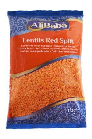 LENTILS RED SPLIT ALI BABA 6X2KG