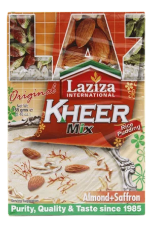 LAZIZA KHEER MIX ALMONDS & SAFFRON 6X155G