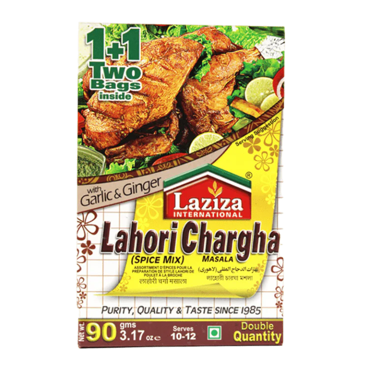 LAZIZA LAHORI CHARGHA MASALA 6X90G