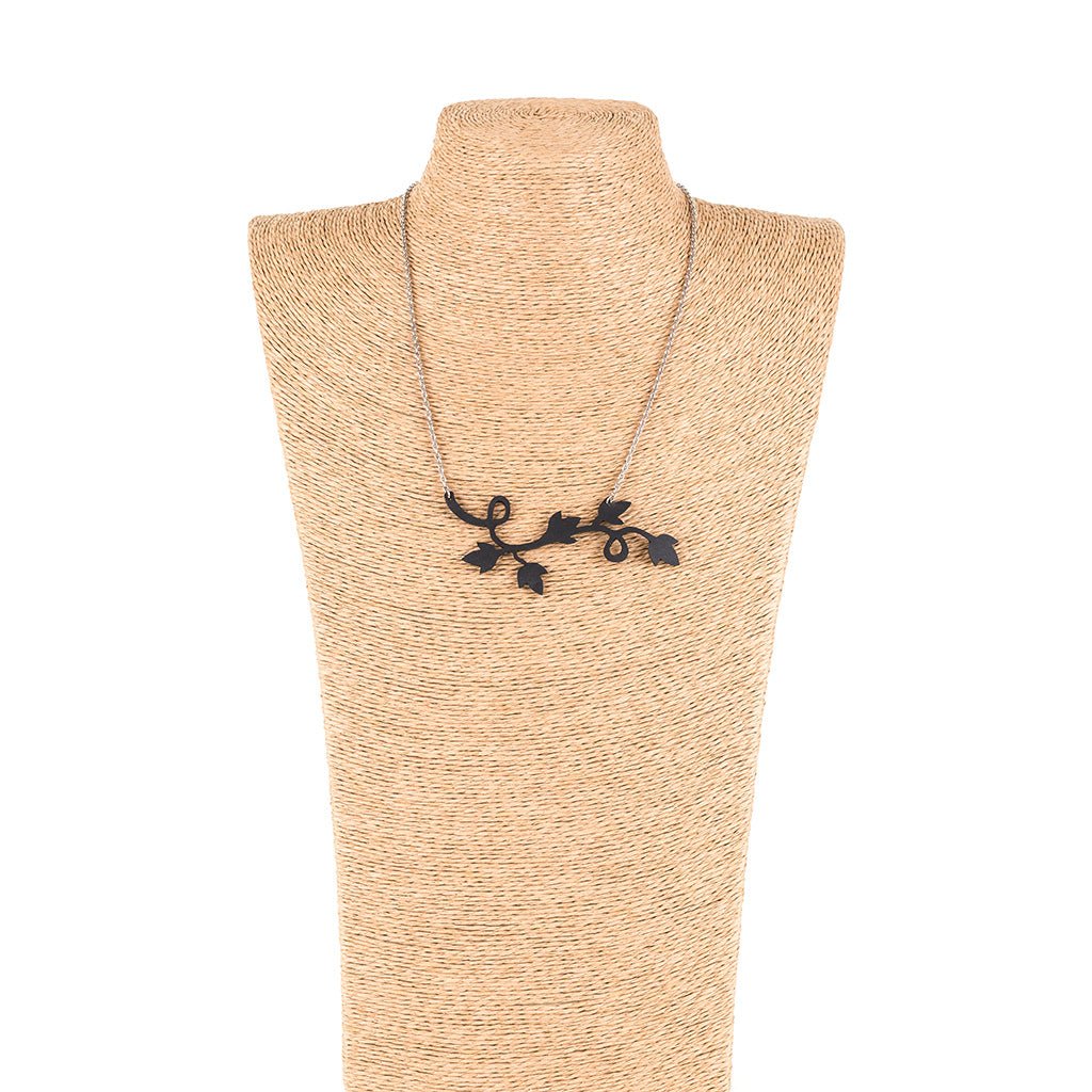 Lethisia Upcycled Rubber Handmade Pendant Necklace by Paguro Upcycle