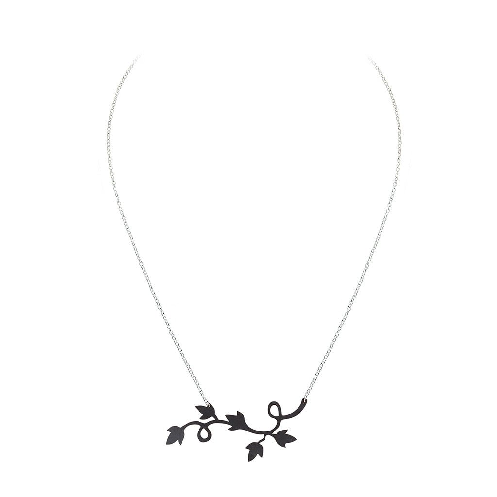 Lethisia Upcycled Rubber Handmade Pendant Necklace by Paguro Upcycle