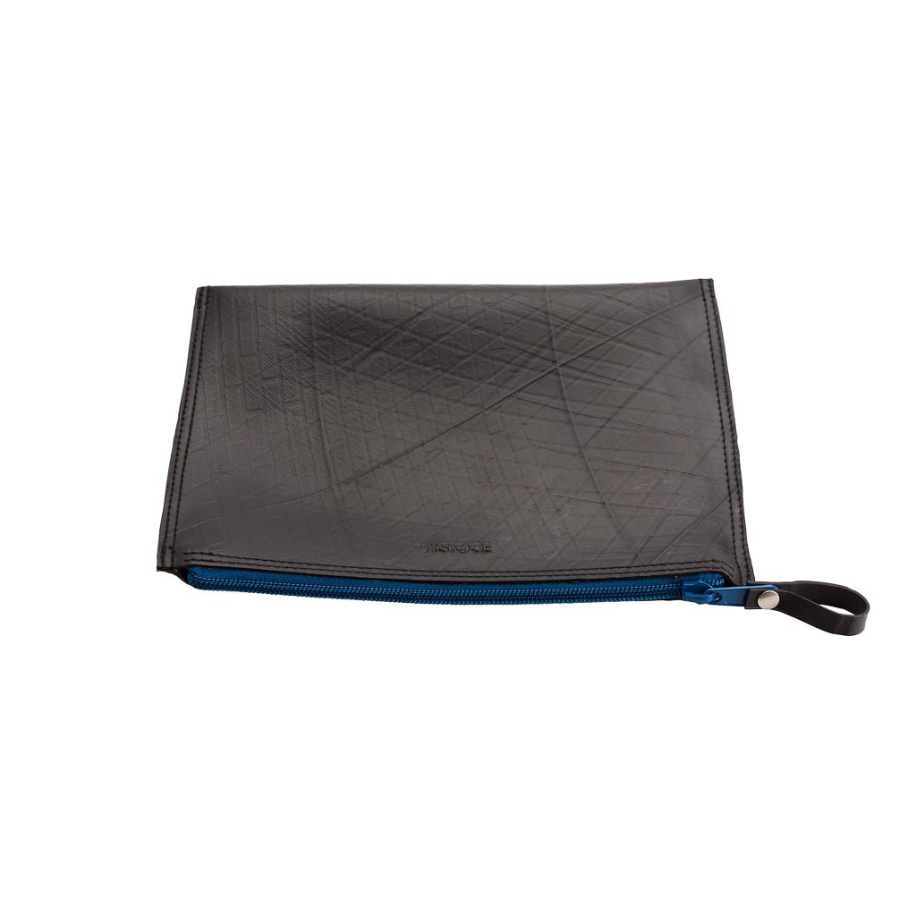 Lewis Essential Medium Flat Vegan Pouch by Paguro Upcycle