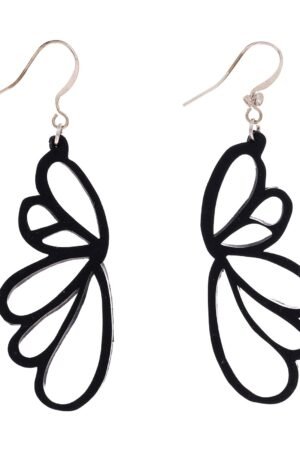 Lilac Upcycled Inner Tube Earrings