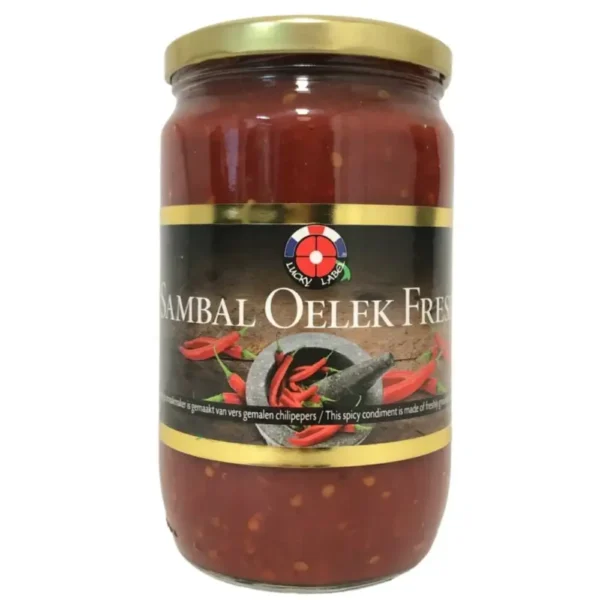 Lucky Label Sambal Oelek 6 x 720 gr