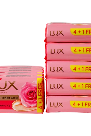 LUX SOAP PINK PACK OF 5 1X100G