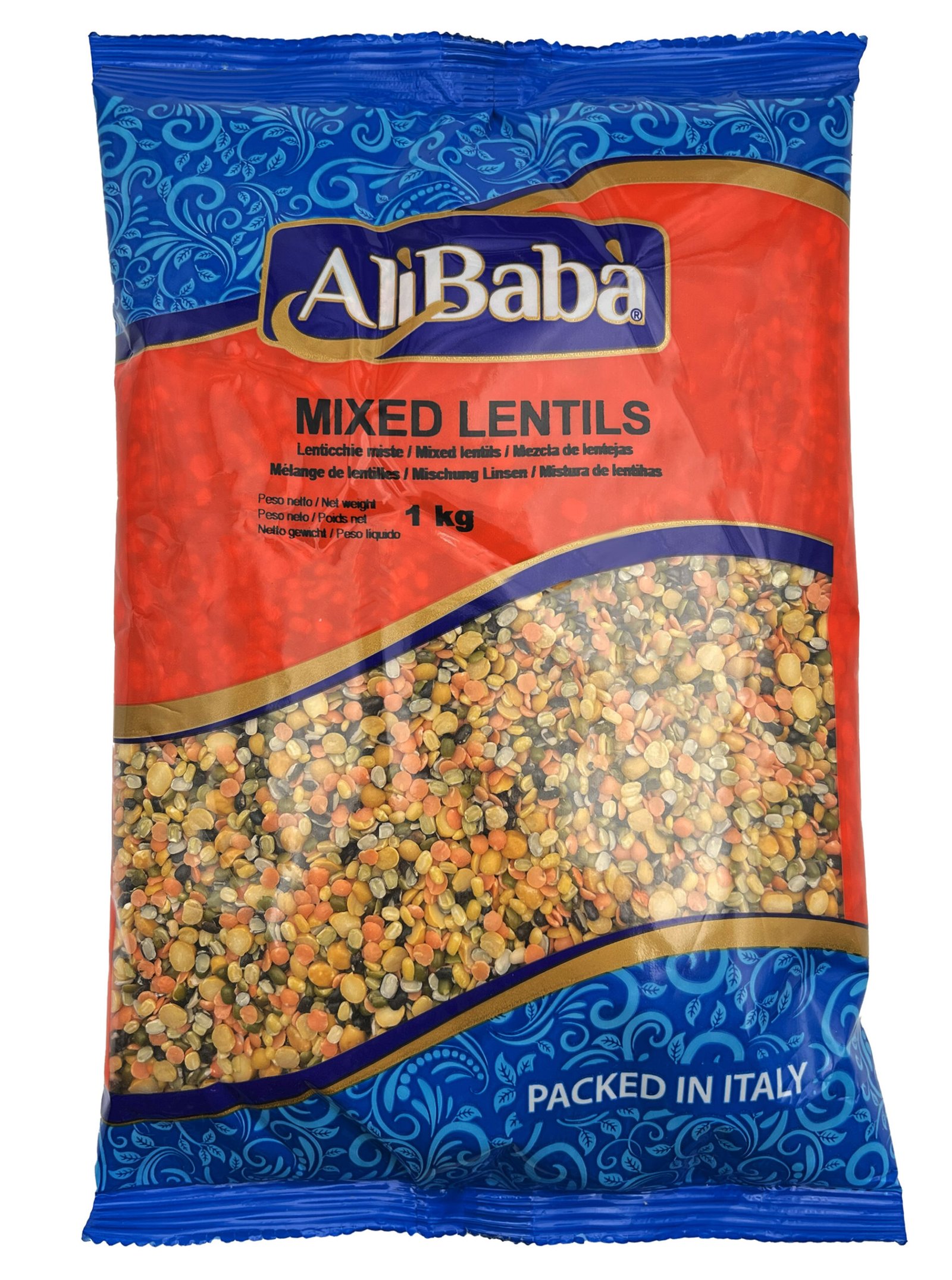 MIXED LENTILS ALI BABA 6X2KG