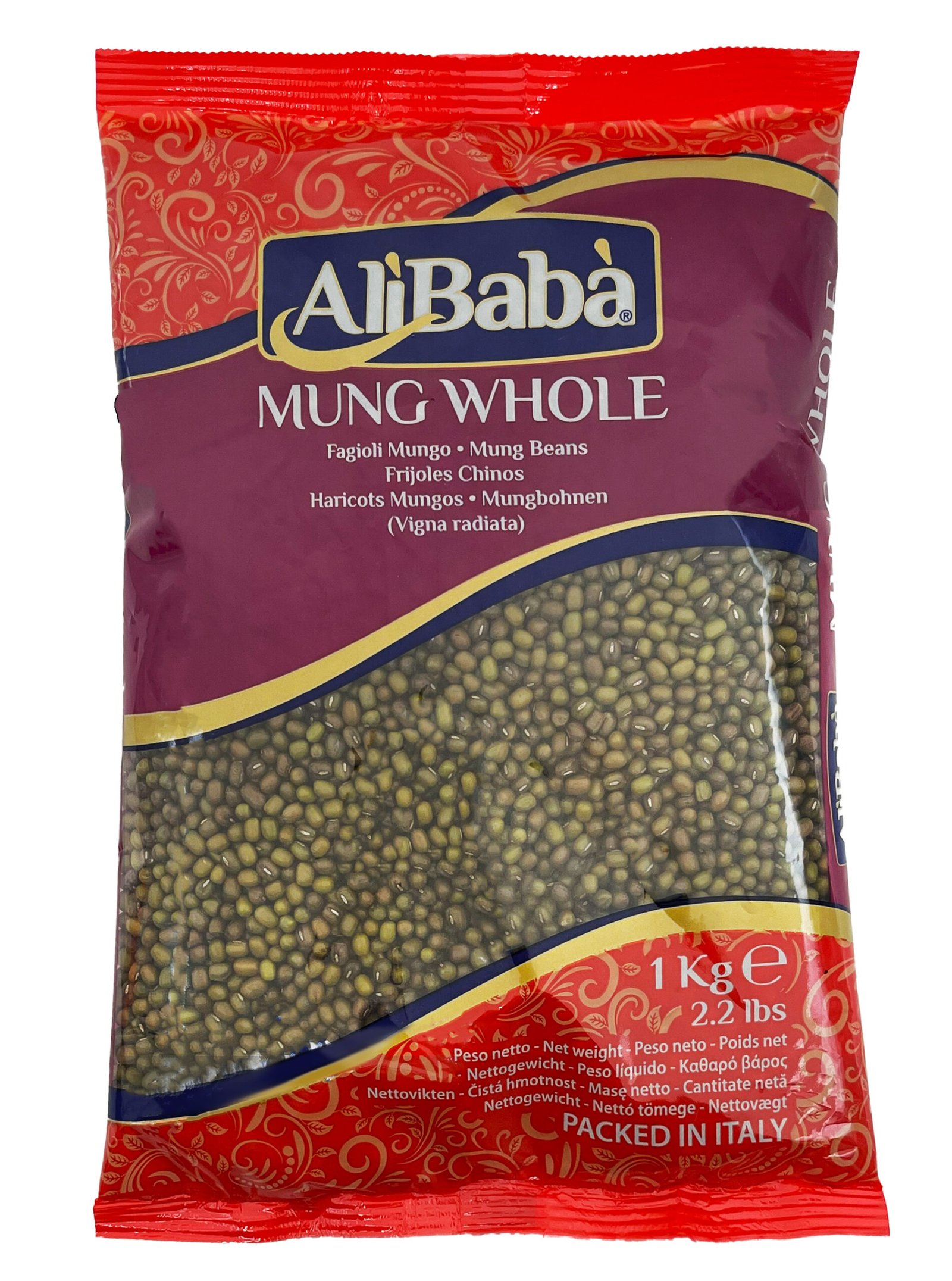 MUNG WHOLE(BEANS) ALI BABA 10X1KG