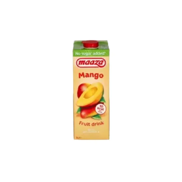 Maaza Mango Drink 'No Sugar Added' (TETRA) 6 x 1 ltr