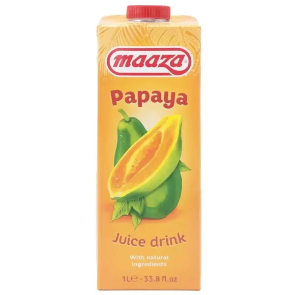 Maaza Papaya Drink (TETRA) 12 x 1 ltr