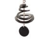 Mars & Venus Unique Recycle Rubber Earrings by Paguro Upcycle