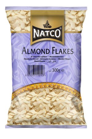 Natco Almond Flakes 20X300G