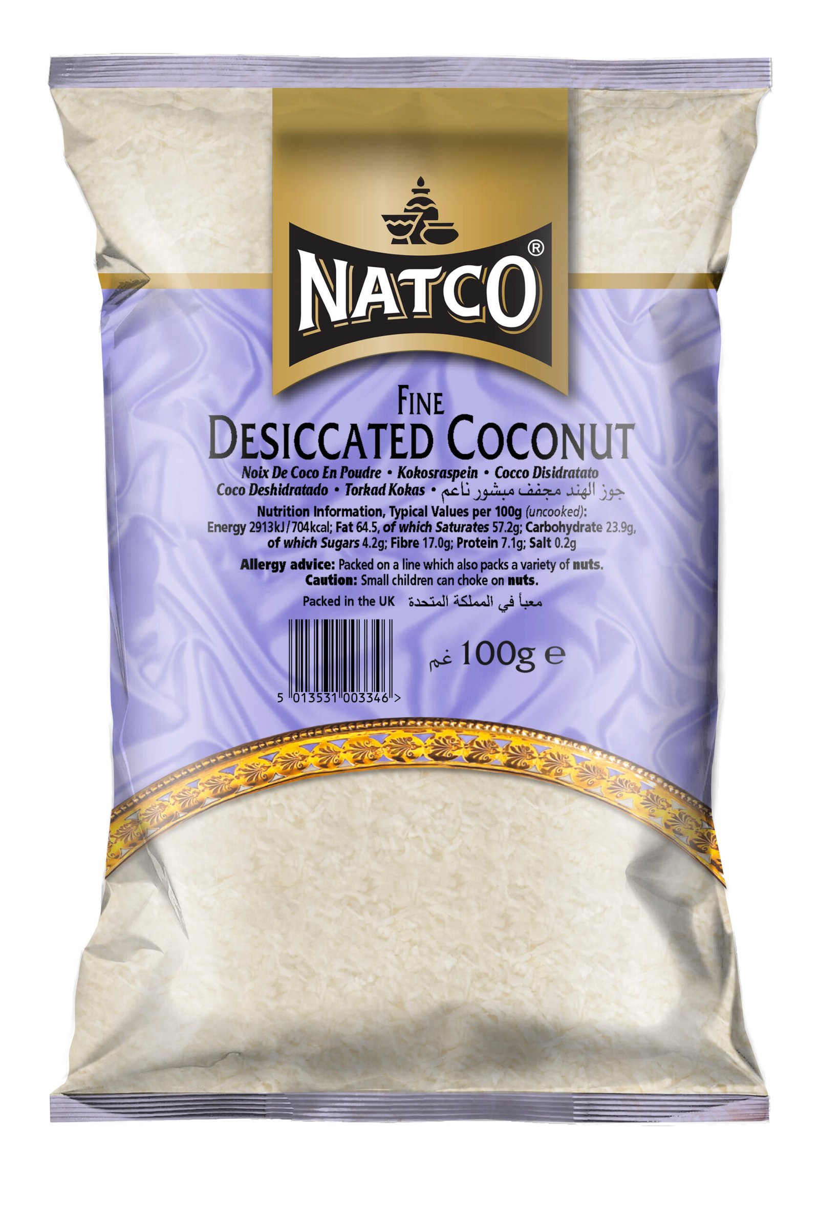 Natco Coconut Desicated Fine 15X100g