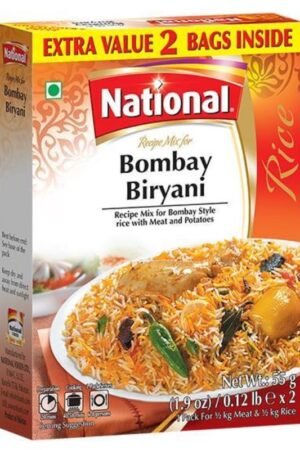NATIONAL BOMBAY BIRYANI MASALA 6X110G