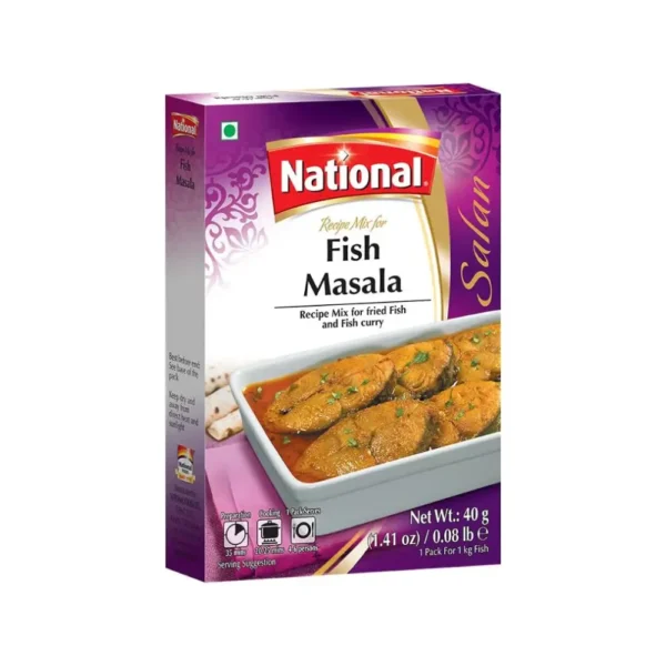 NATIONAL FISH MASALA 6X80G