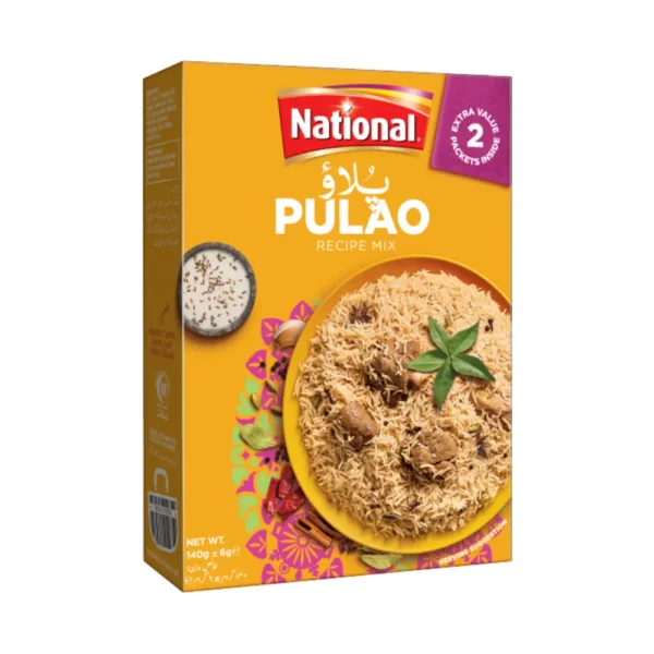 NATIONAL PULAO MIX 6X140G