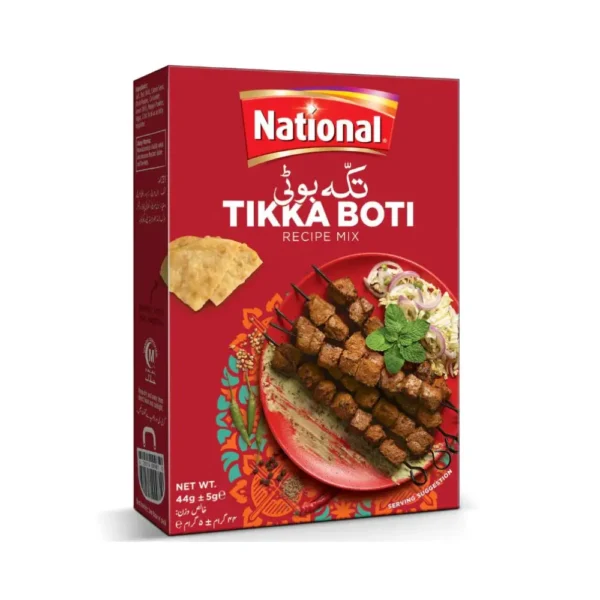 NATIONAL TIKKA BOTI MASALA 6X88G