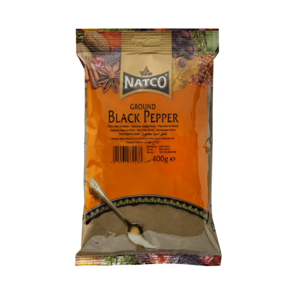 Natco Ground Black Pepper 10X400G