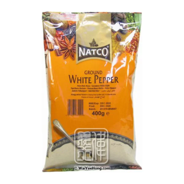 Natco Ground White Pepper 10X400G
