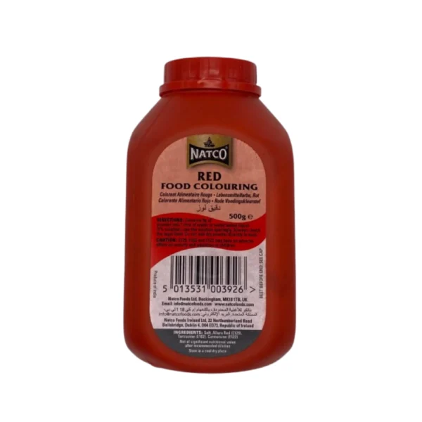 Natco Red Food Colouring Powder 20X500g