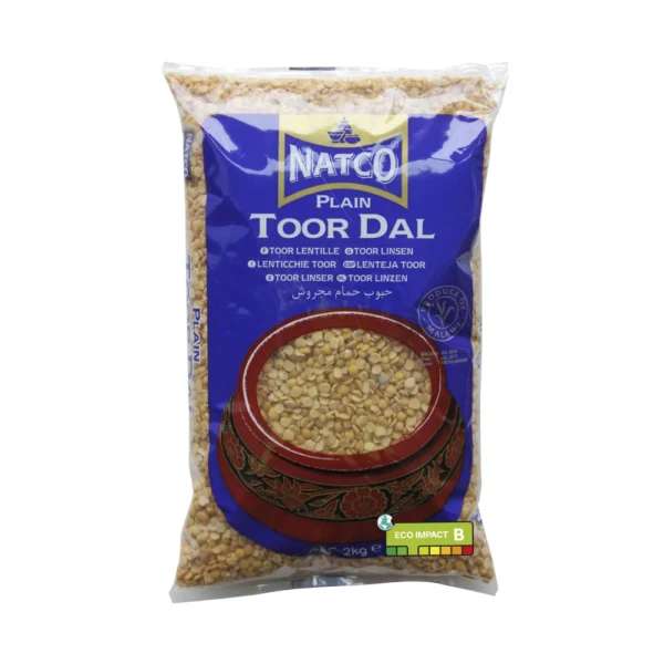 Natco Toor Dal Plain 6X2KG