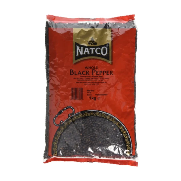 Natco Whole Black Pepper 6X1KG