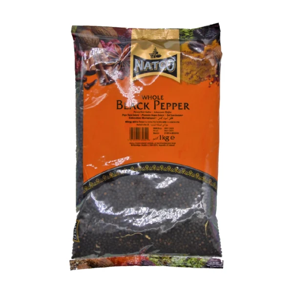 Natco Whole Black Pepper 6X1KG