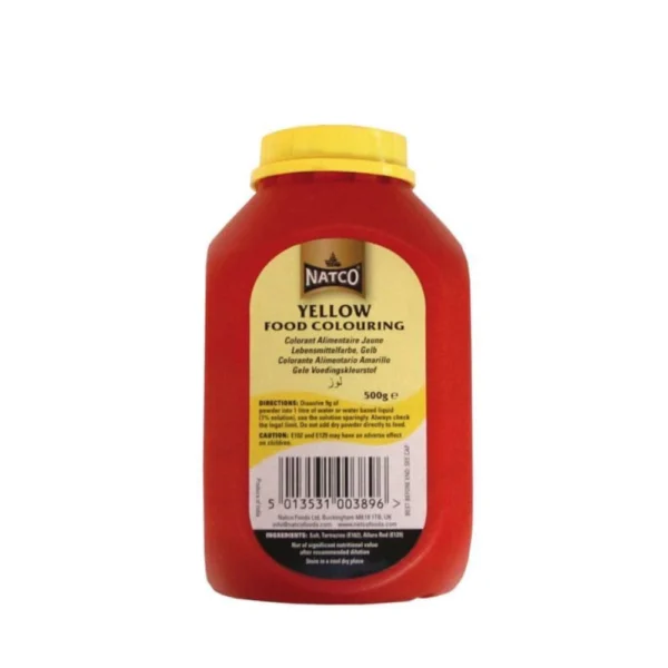 Natco Gele Voedingskleurstofpoeder 20 x 500 g