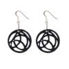 Neptune Eco Friendly Rubber Earrings by Paguro Upcycle