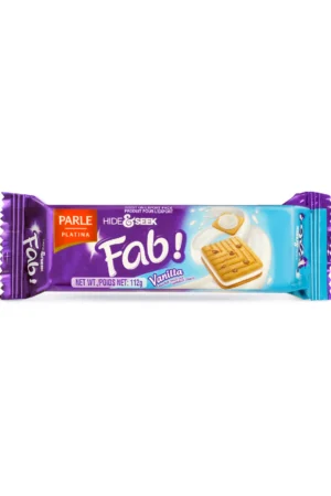 PARLE BISCUITS H&S FAB VANILLA 60X112G