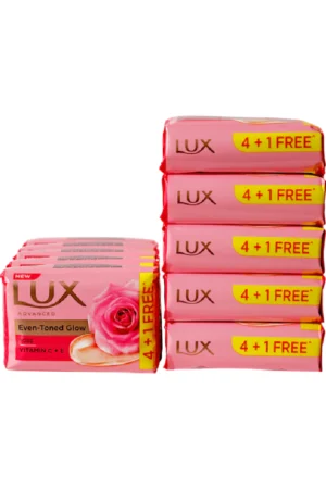 LUX SOAP PINK PACK OF 5 1X100G