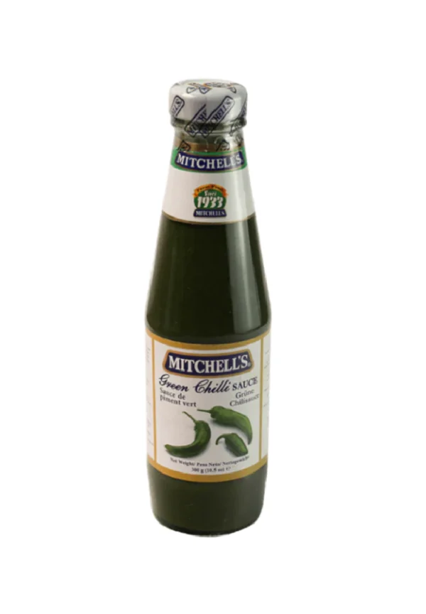 MITCHELL'S GREEN CHILLI SAUCE 12X300G