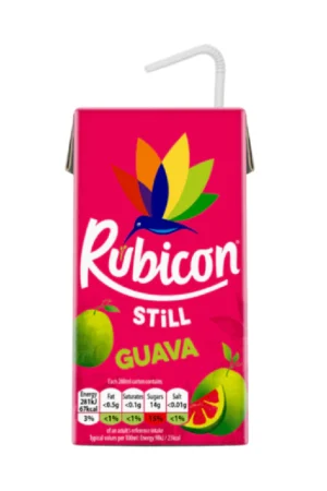 Rubicon Guava Juice Drink Half Sugar 27X288ml