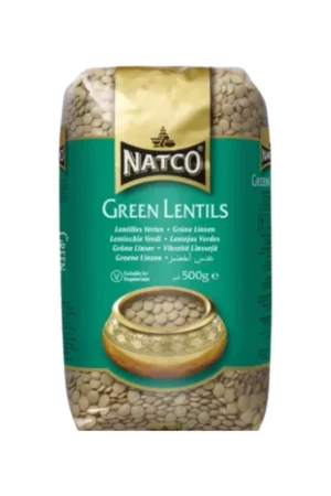 Natco Green Lentils 20X500G