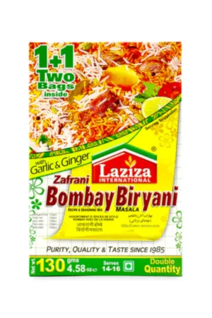 LAZIZA ZAFRANI BOMBAY BIRYANI MASALA 6X130g