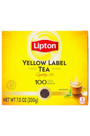 LIPTON YELLOW LABEL TEA BAGS 12X100's