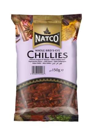 Natco Chilli Whole Birdseye 20X50G