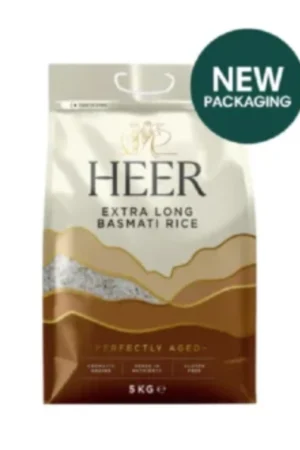 HEER EXTRA LONG BASMATI RICE 1X5kg