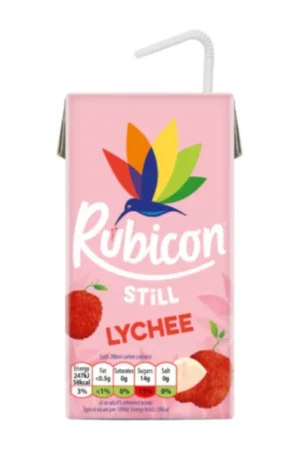 RUBICON Lychee Juice Drink Half Sugar 12X288ml