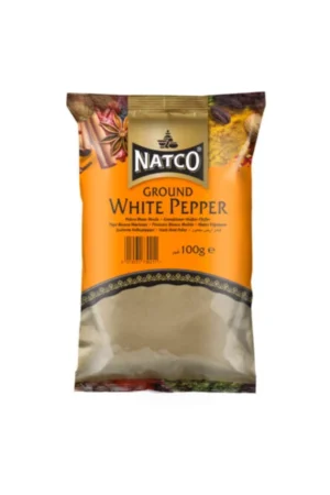 Natco White Pepper Ground 20X100G