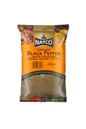 Natco Black Pepper Ground 10X400G