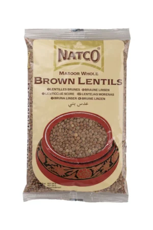 Natco Brown Lentils 10X1Kg