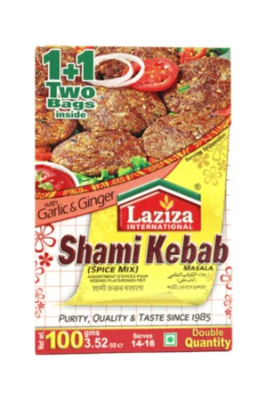 LAZIZA SHAMI KEBAB MASALA 6X100g