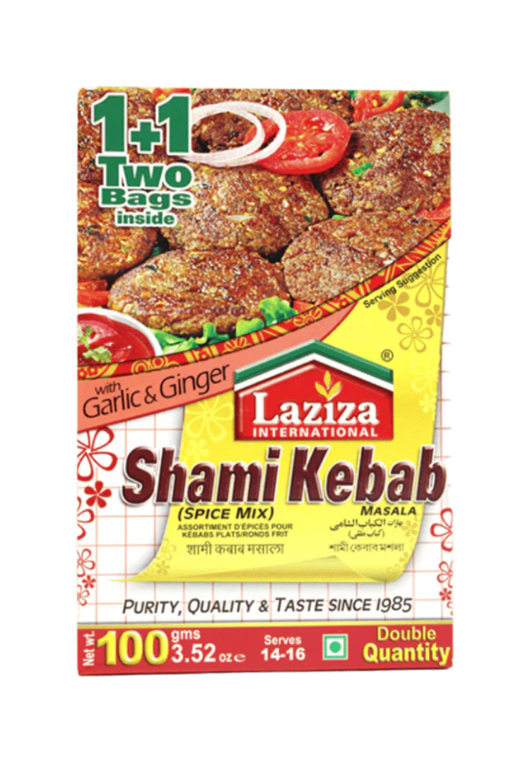 LAZIZA SHAMI KEBAB MASALA 6X100g