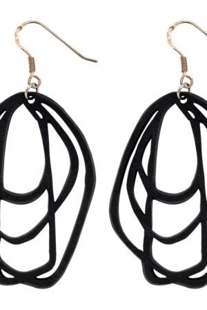 Orion Recycled Rubber Earrings