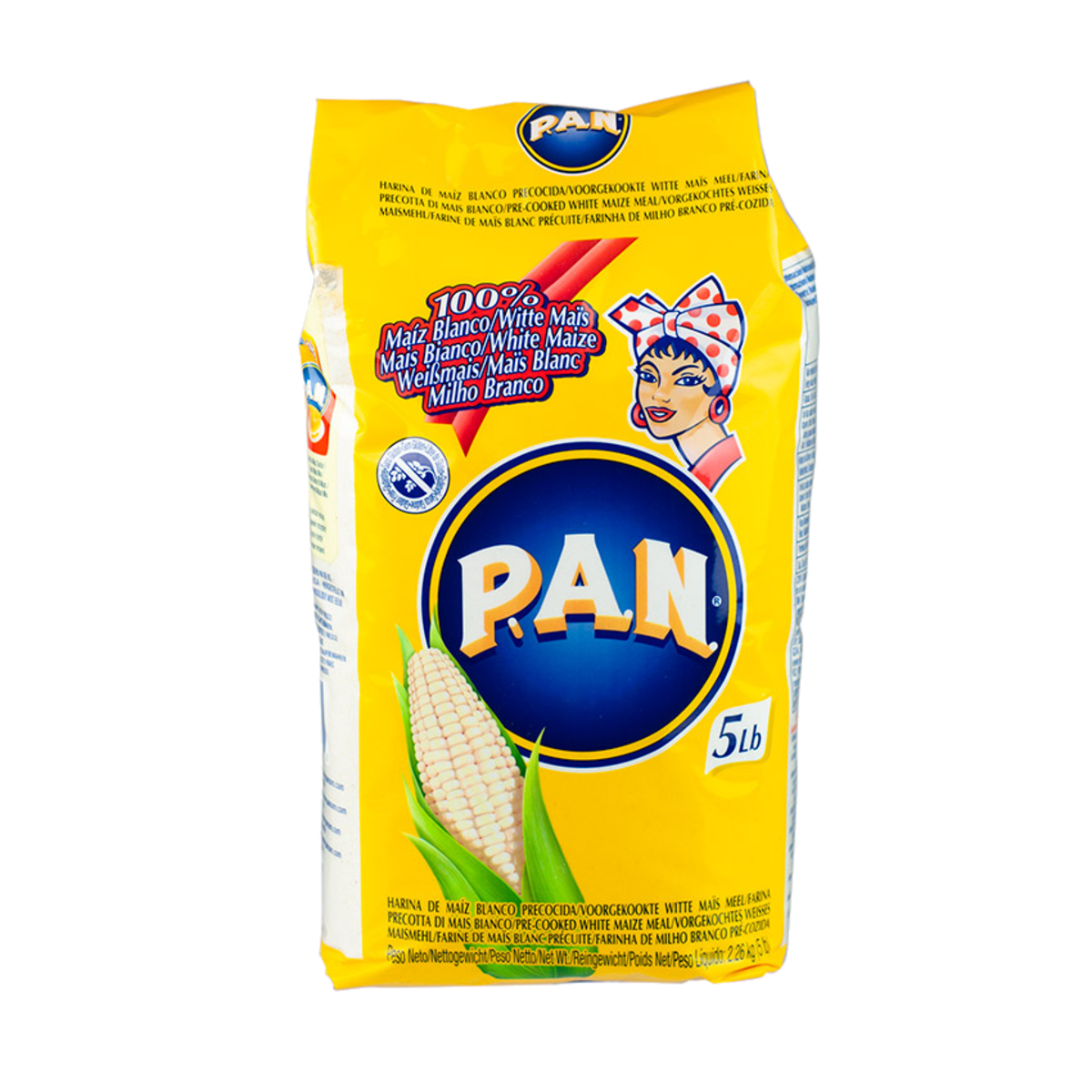 PAN CORN FLOUR WHITE 10x1KG (YELLOW PACK)