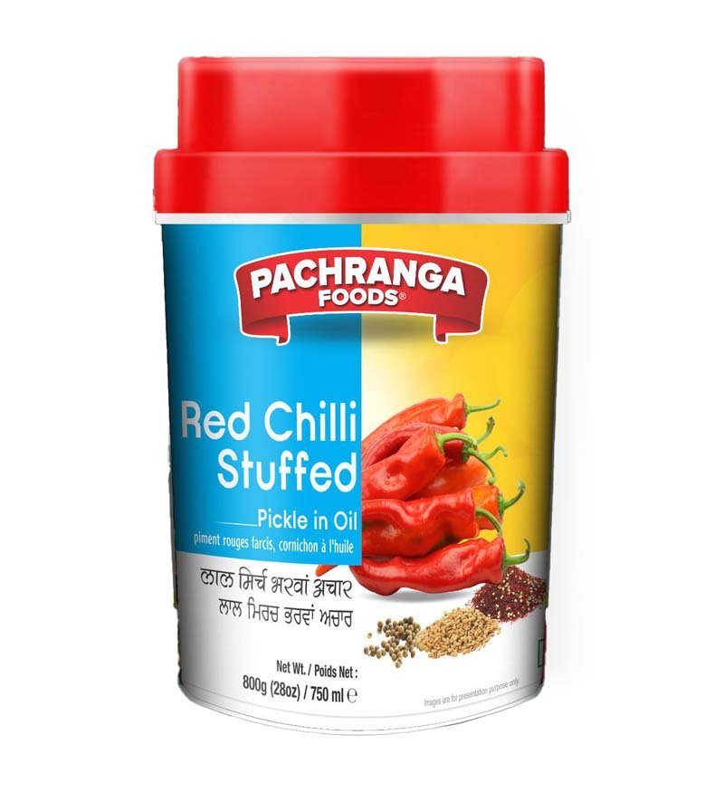 PICKLE PACHRANGA RED CHILLIES 6X800G